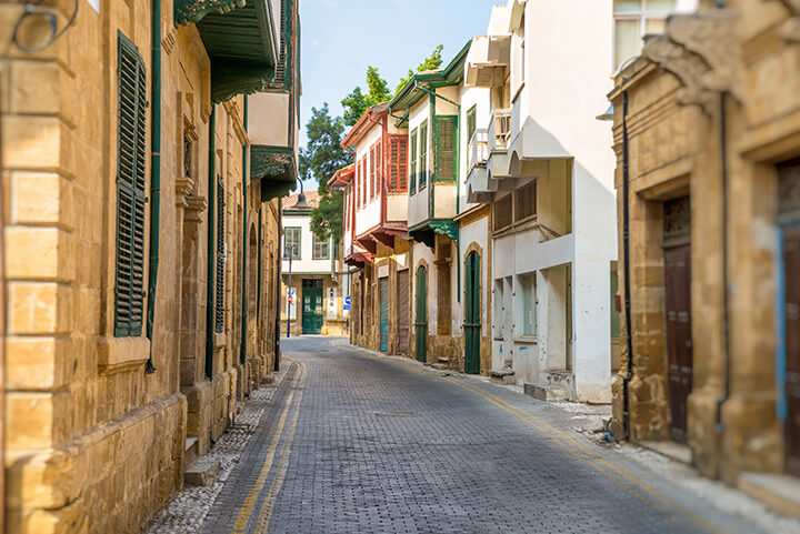 Asim Efendi Street in Historic Nicosia