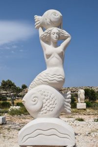 A statue of the Greek Goddess Aphrodite.