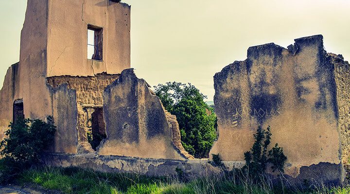 Agios Sozomenos ruins