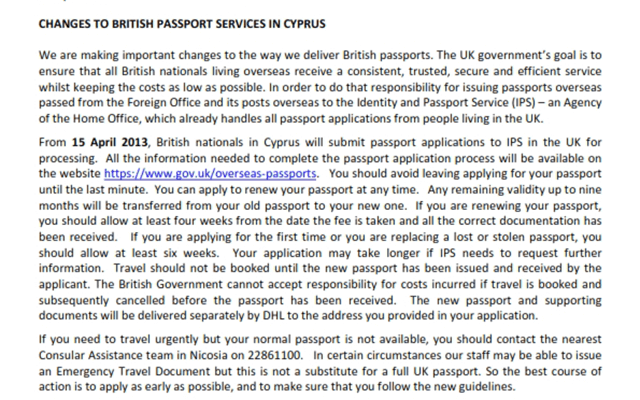 British Passport Changes