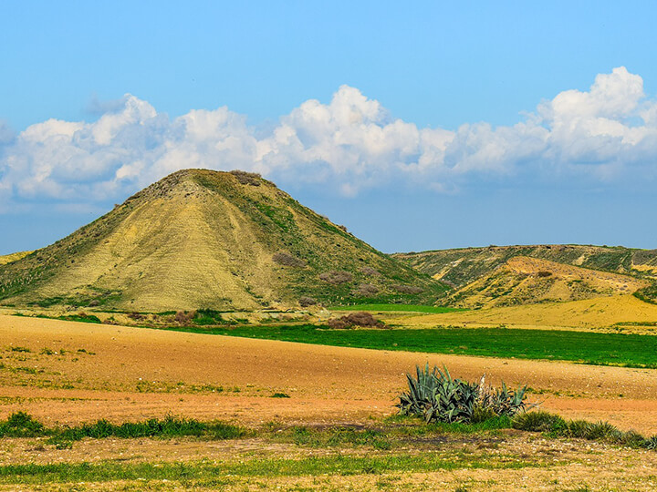 hill outside Meniko